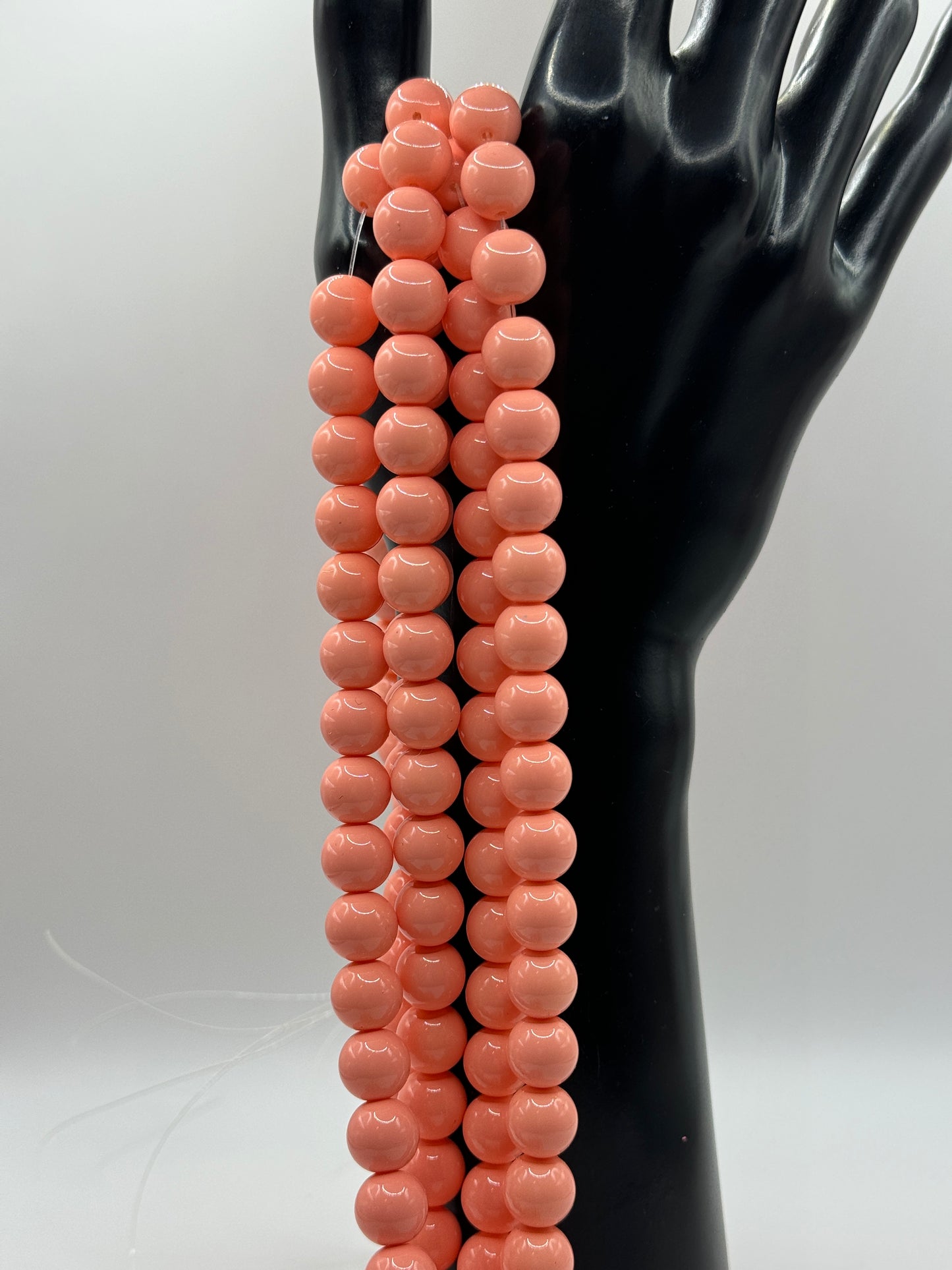 10MM Glass Solid Beads (34 Colors)