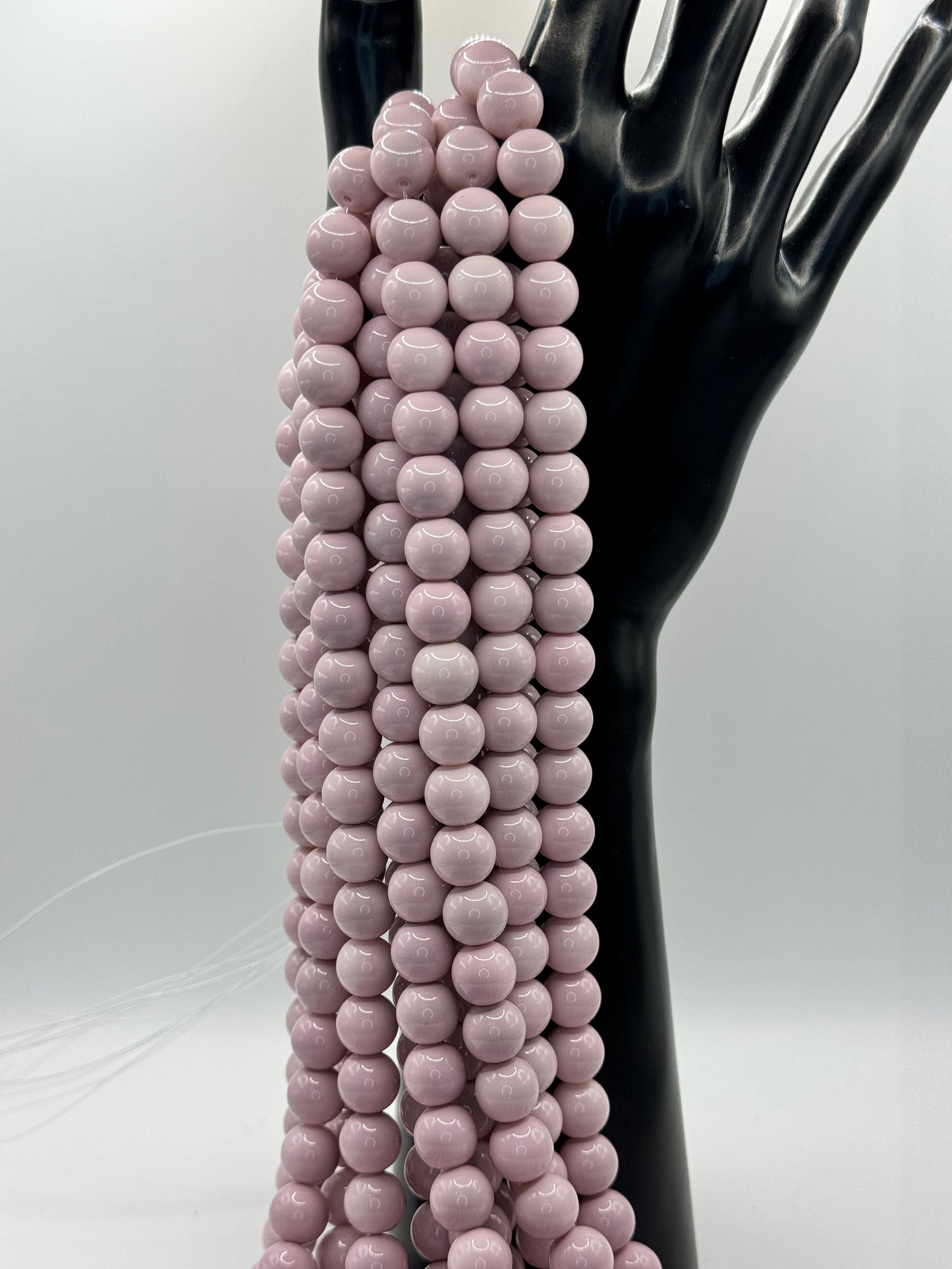 10MM Glass Solid Beads (34 Colors)