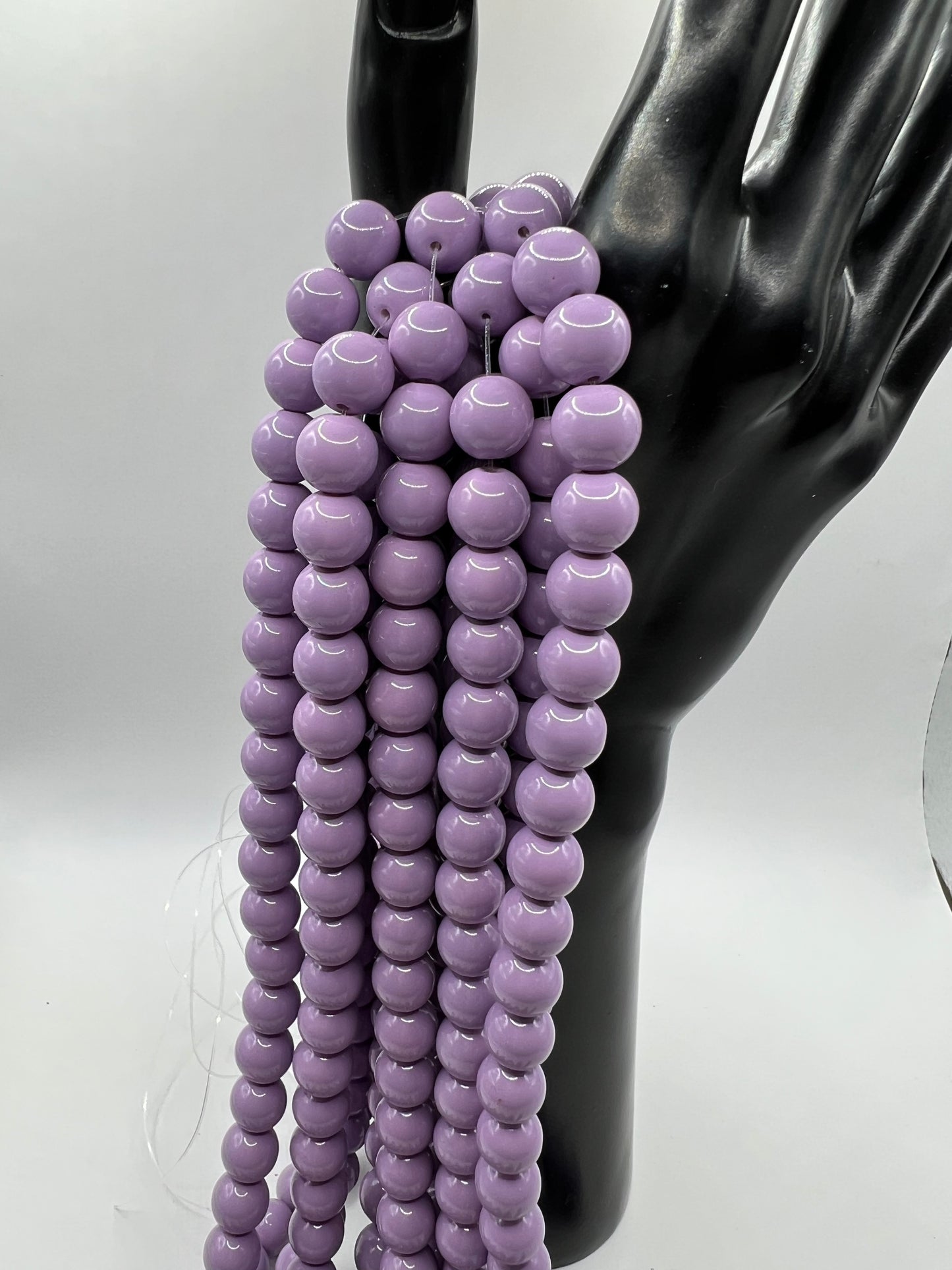 10MM Glass Solid Beads (34 Colors)