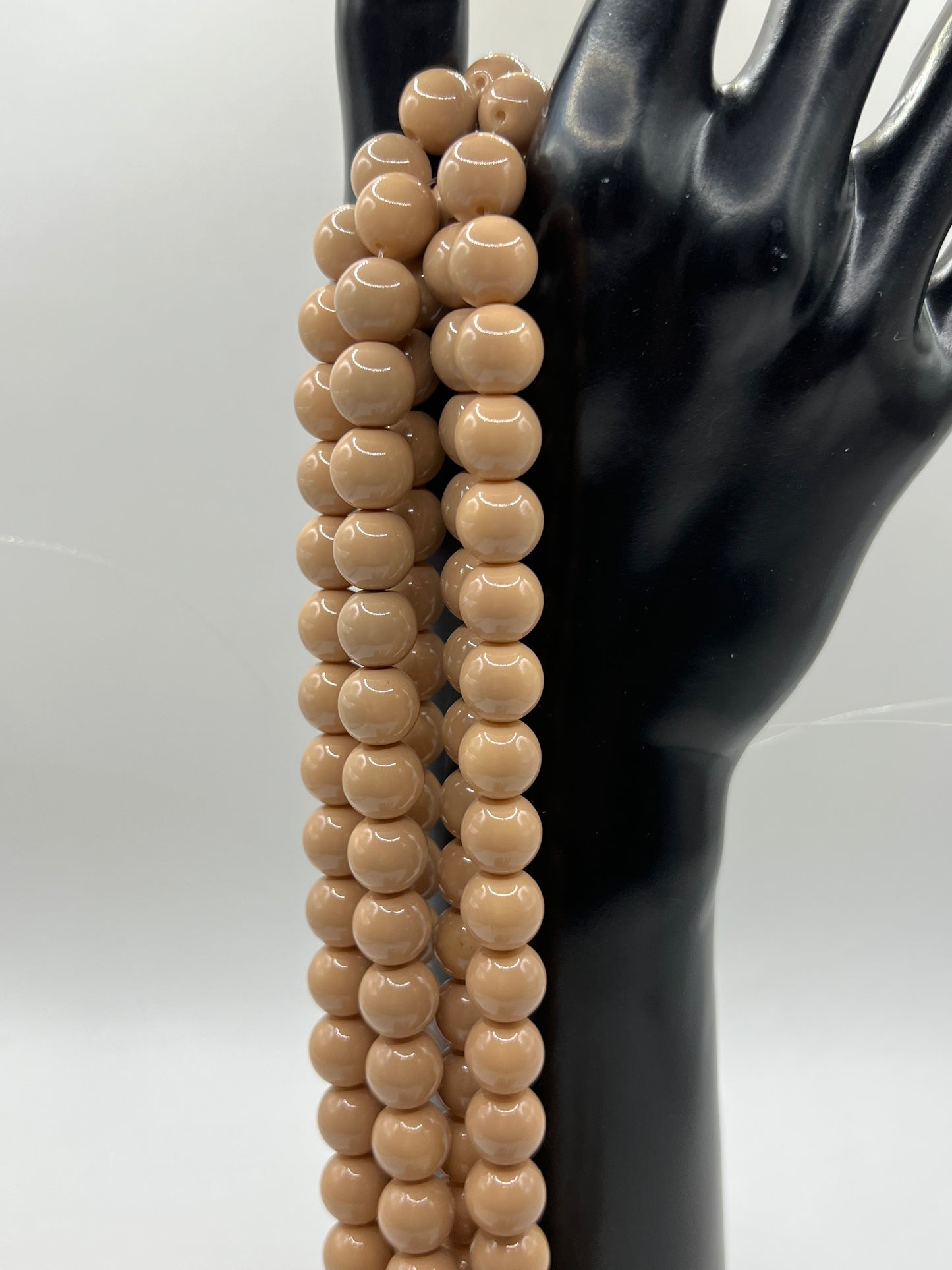 10MM Glass Solid Beads (34 Colors)