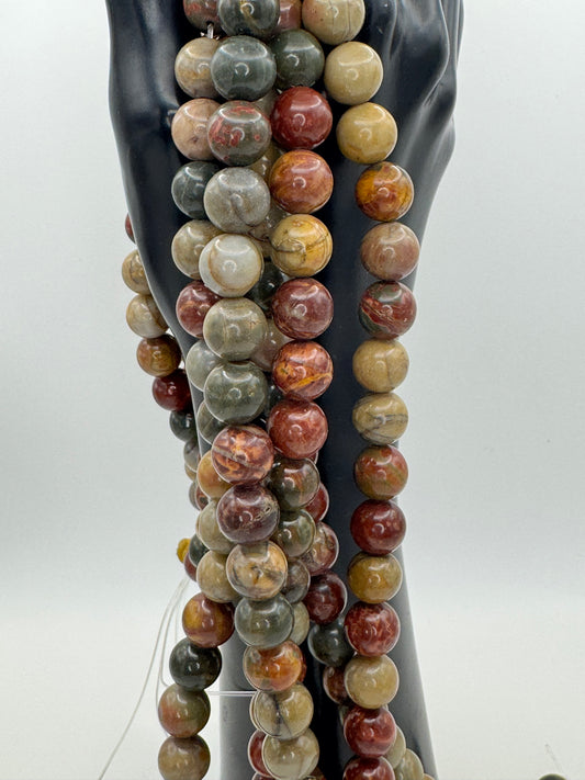 Red Picasso Jasper 10MM