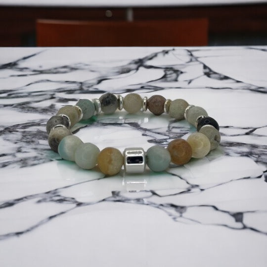 10MM Amazonite Bracelet Unisex