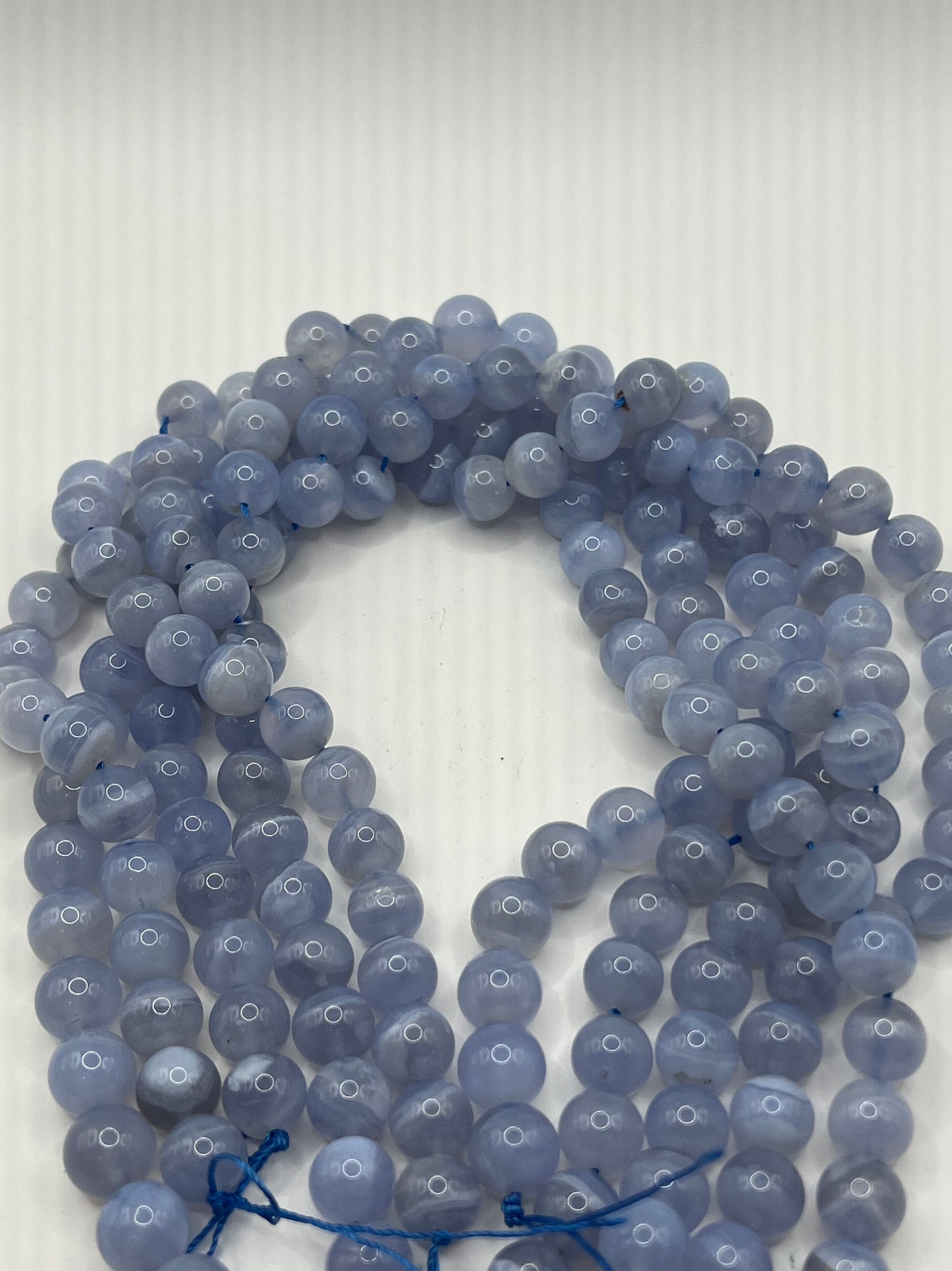 10MM Blue Lace Agate