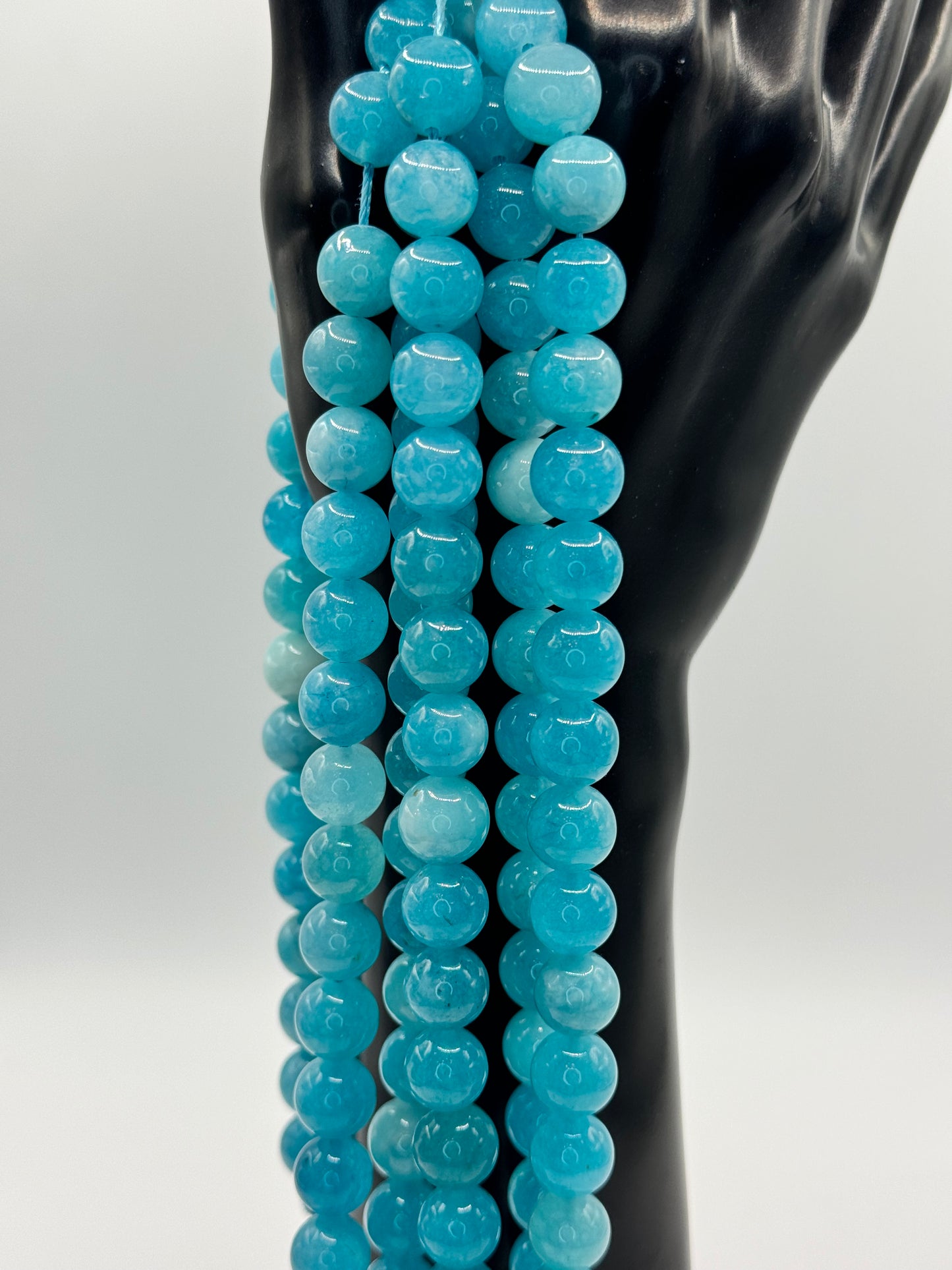 Ocean Blue Jade 10mm