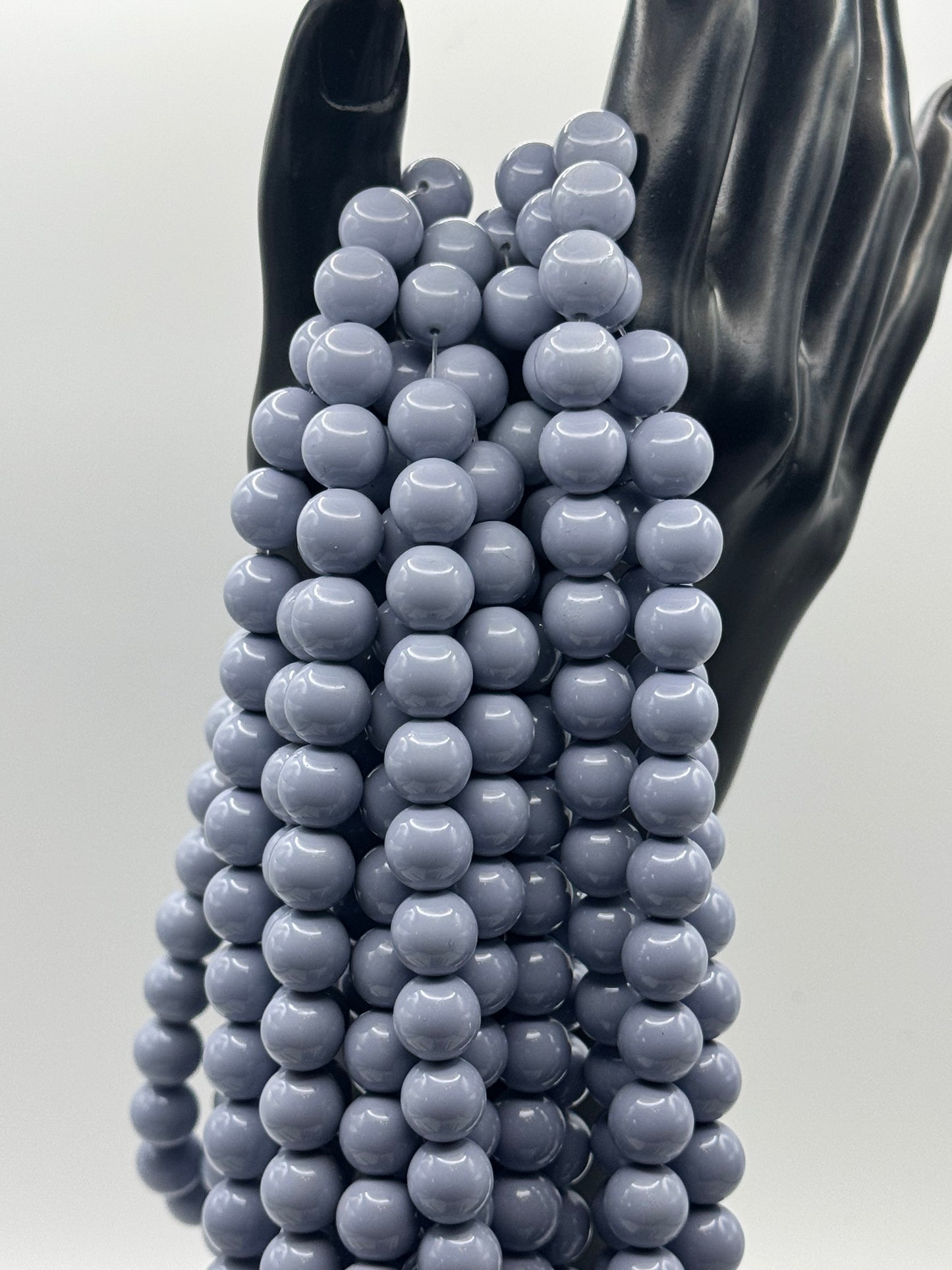 10MM Glass Solid Beads (34 Colors)