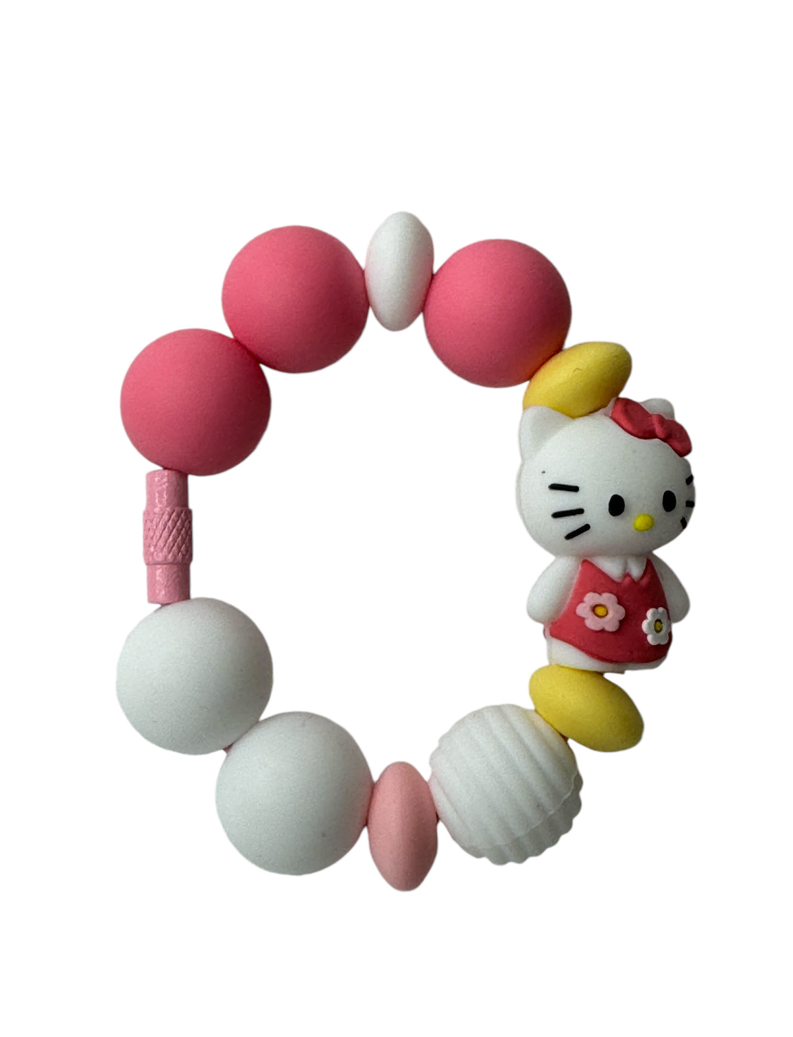 Hello Kitty Cup Arm Bracelet w/yellow