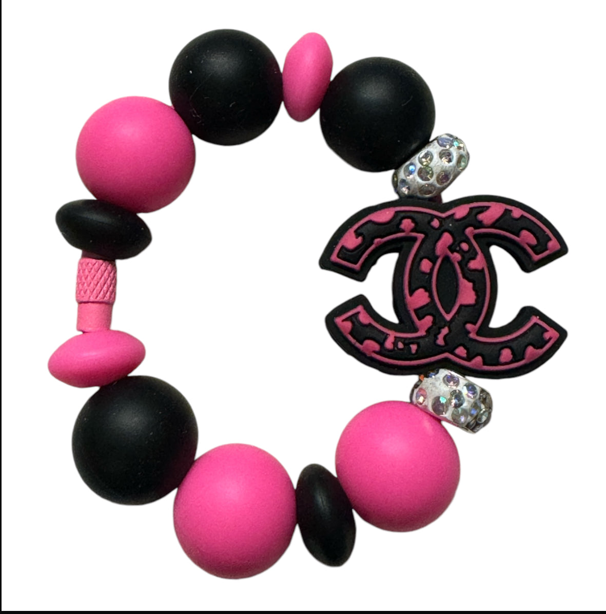 Pink Chanel Cup Arm Bracelet