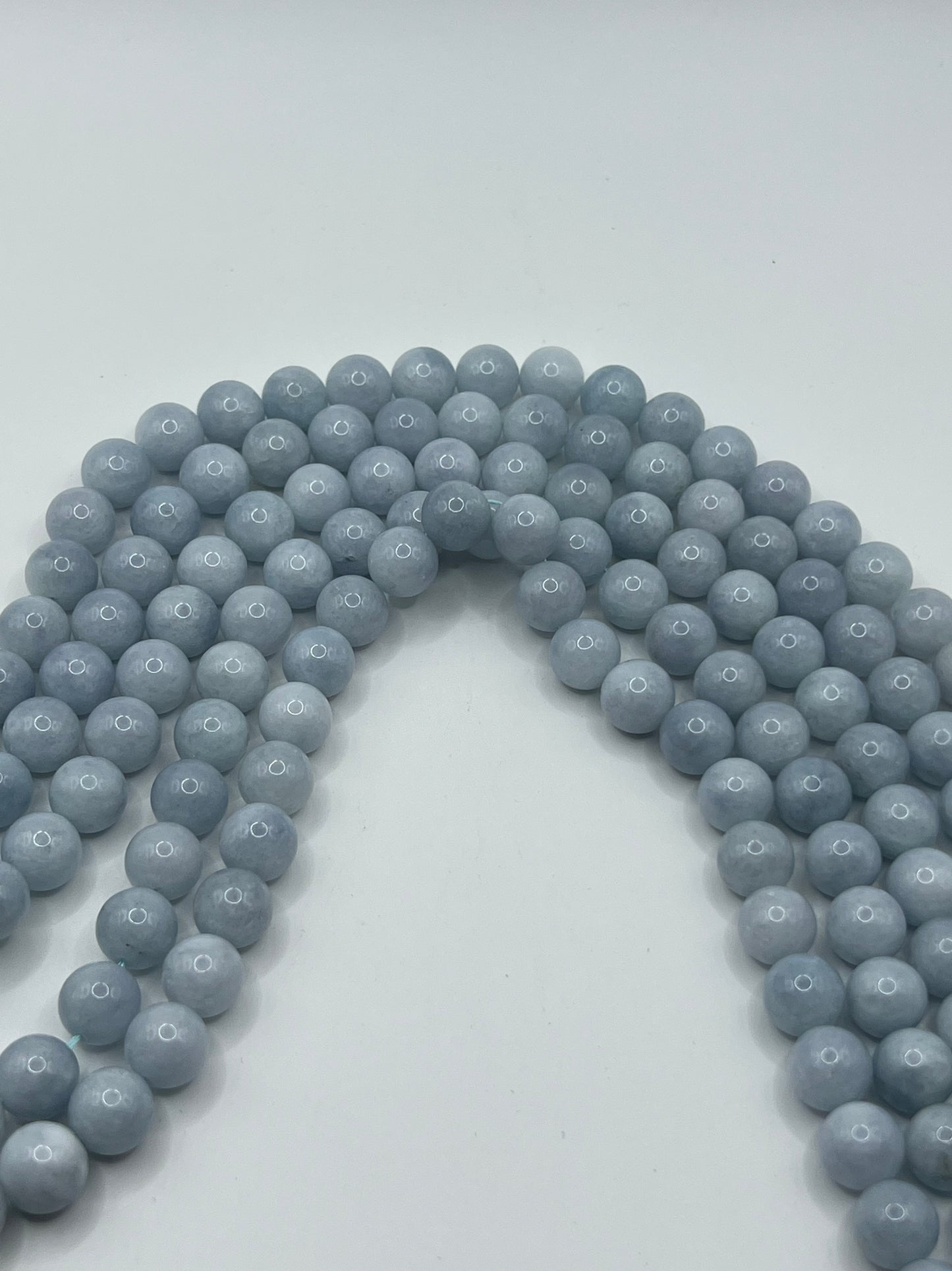 Blue Aquamarine Jade 10M