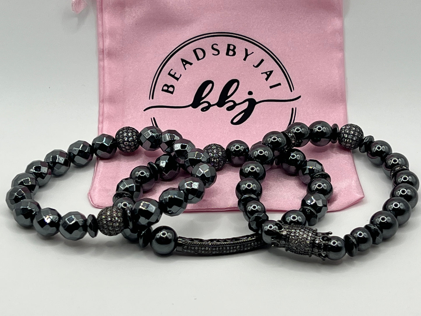 10 MM Women's Bracelet Set