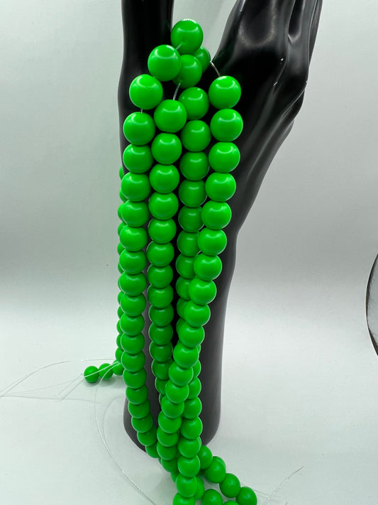 10MM Neon Glass Beads (4 Colors)