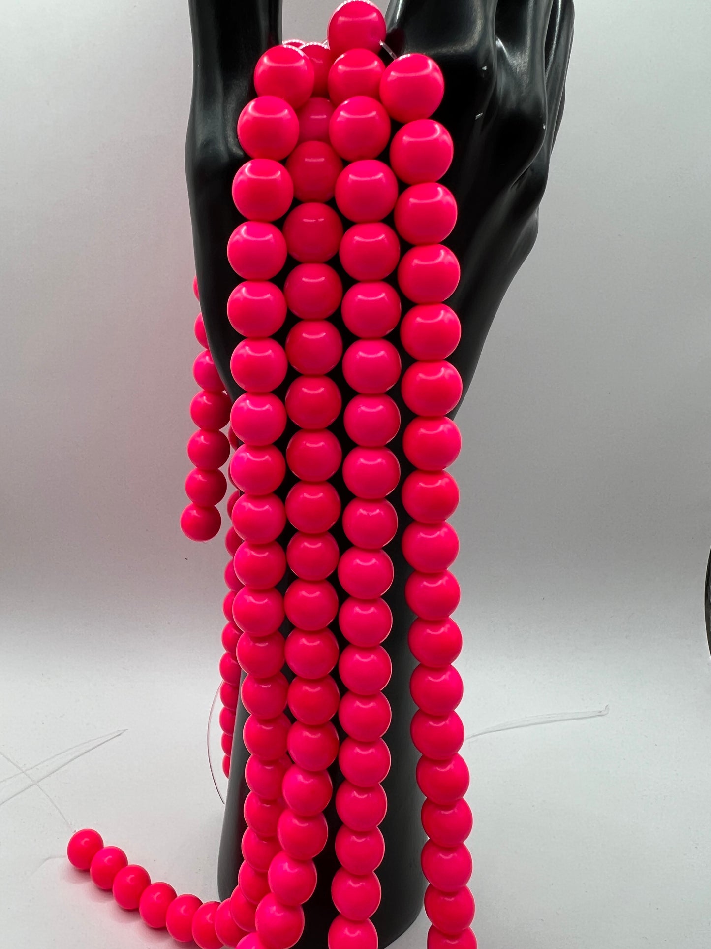 10MM Neon Glass Beads (4 Colors)