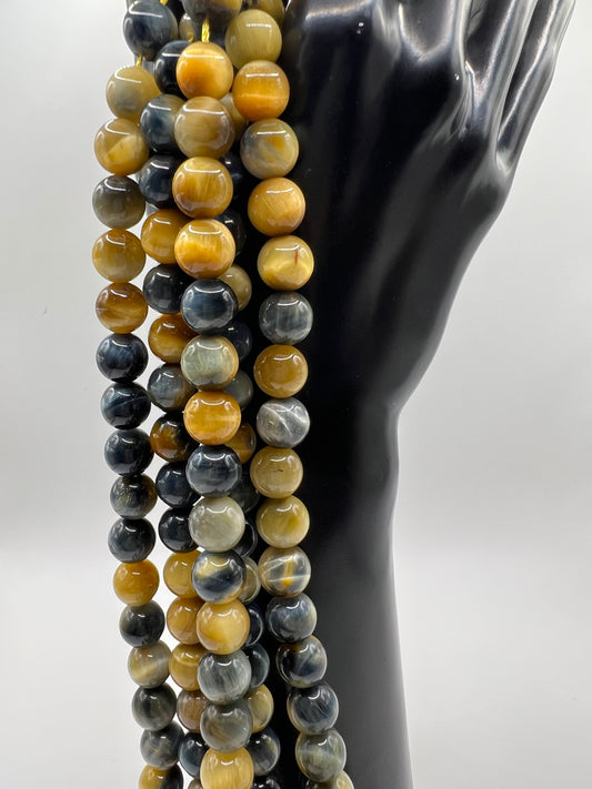 Blue and Gold Tigers Eye 10MM