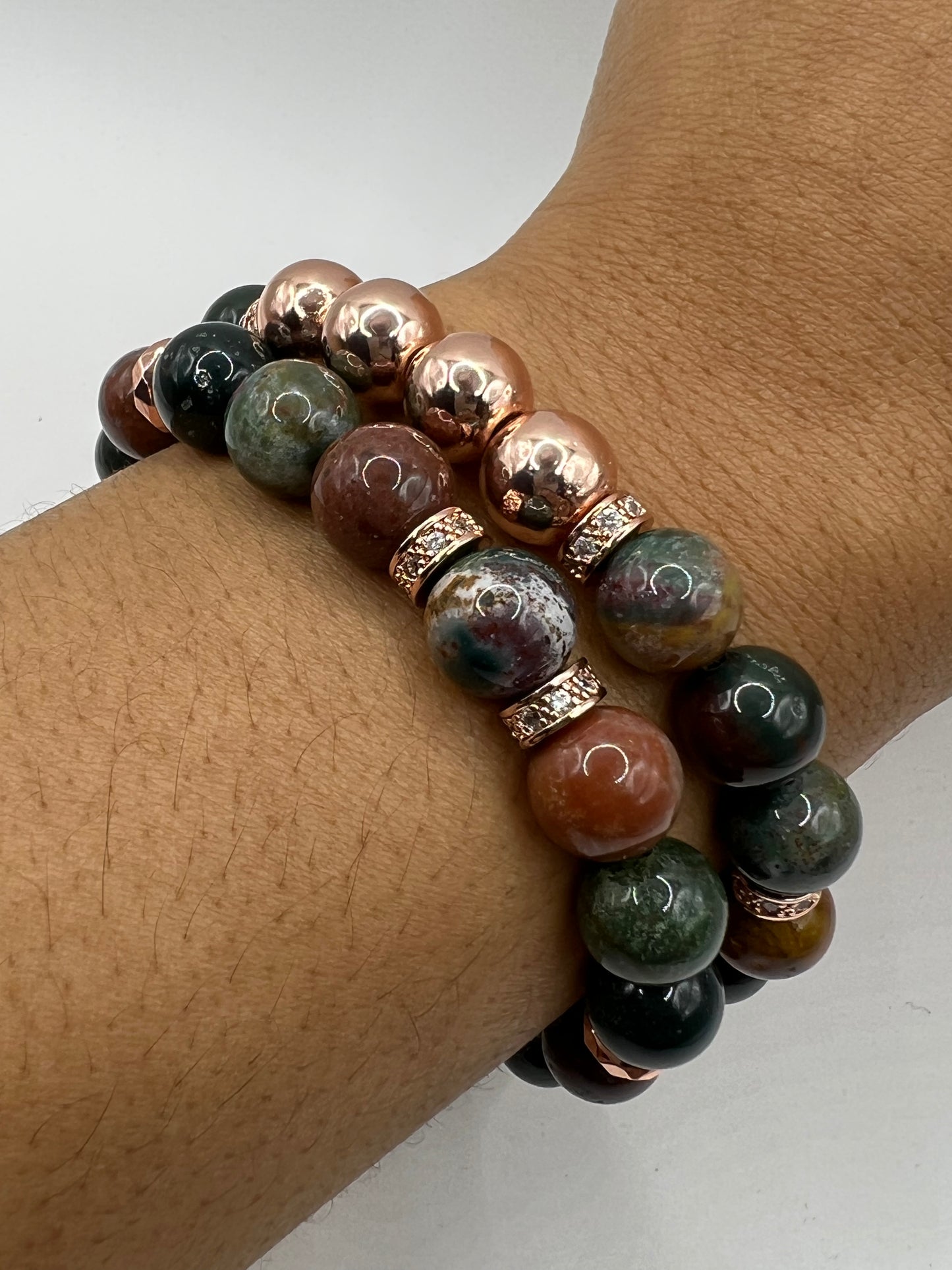 Women’s Bloodstone Heliotrope Bracelet