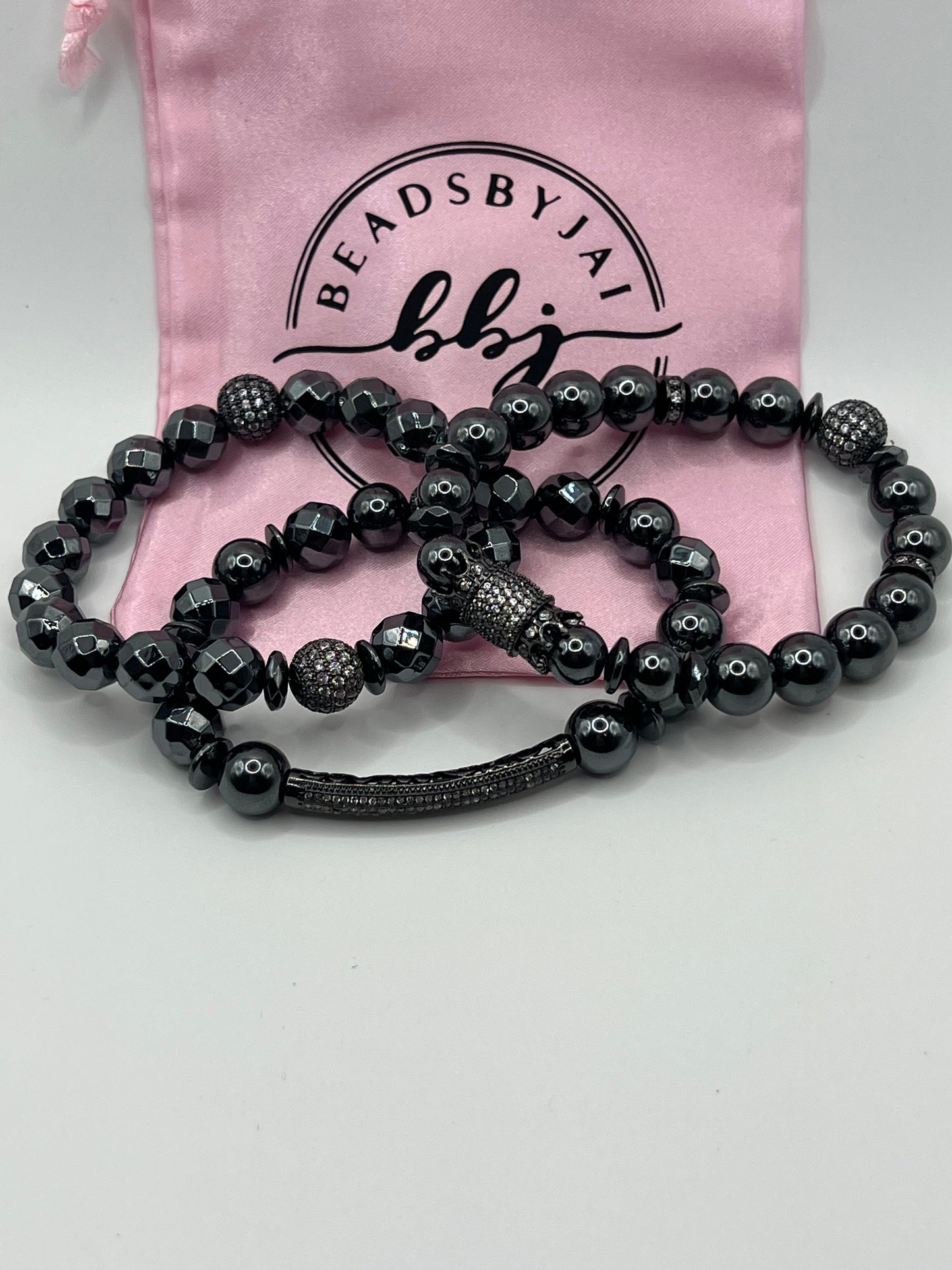 10 MM Women's Bracelet Set